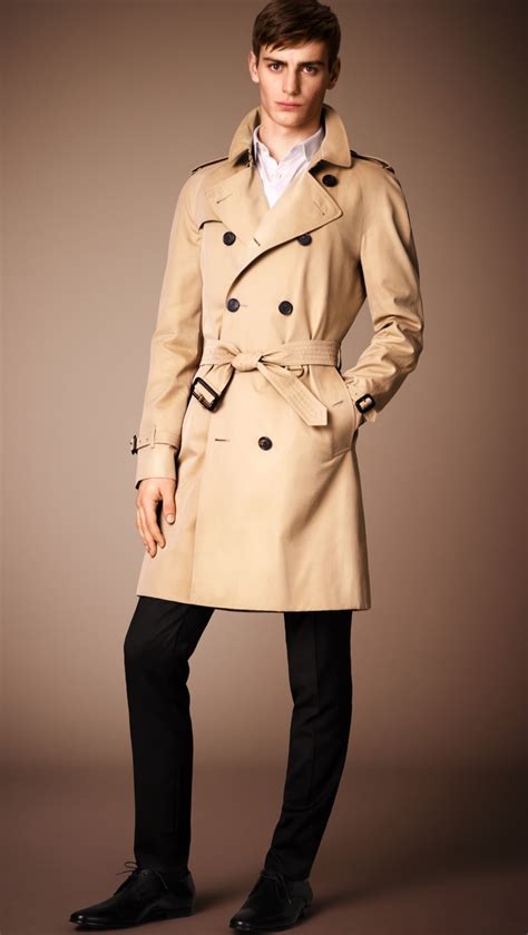 burberry mens long trench coat|burberry vintage men's trench coat.